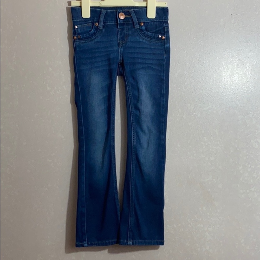 Justice Jeans Knit Jeggings Boot 7R 7